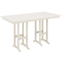 POLYWOOD Farmhouse 37" X 72" Sand Bar Height Table