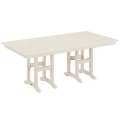 POLYWOOD Farmhouse 37" X 72" Sand Dining Height Table
