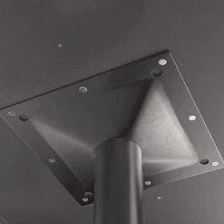 LT&S Excalibur Lancaster Table & Seating Excalibur 27 1/2" X 47 3/16" Rectangular Bar Height Table With Textured Yukon Oak Finish And Two End Outdoor Base Plates -Zown Shop 2195880