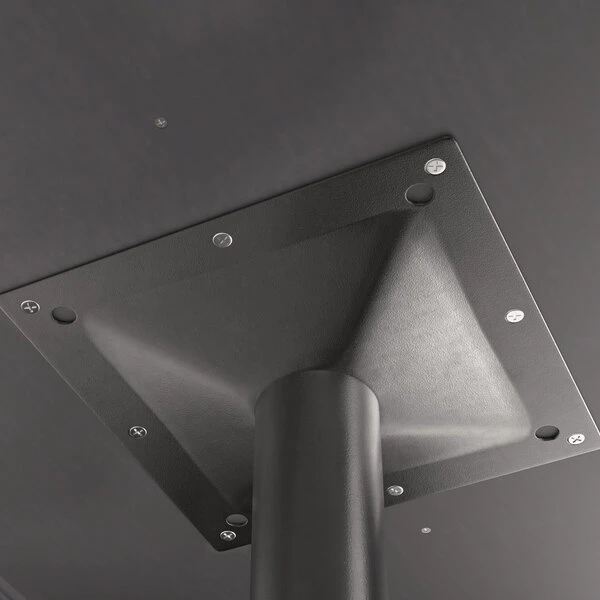 LT&S Excalibur Lancaster Table & Seating Excalibur 27 1/2" X 47 3/16" Rectangular Bar Height Table With Smooth Versilla Finish And Two End Outdoor Base Plates 4 LT&S Excalibur Lancaster Table & Seating Excalibur 27 1/2" X 47 3/16" Rectangular Bar Height Table With Smooth Versilla Finish And Two End Outdoor Base Plates - Image 4