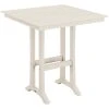 POLYWOOD Farmhouse Trestle 37" Sand Bar Height Table