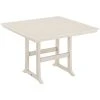 POLYWOOD Nautical Trestle 59" Sand Bar Height Table