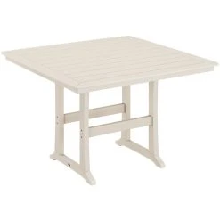 POLYWOOD Nautical Trestle 59" Sand Bar Height Table
