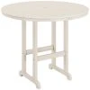 POLYWOOD 48" Sand Round Bar Height Table