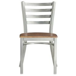 Lancaster Table & Seating Clear Coat Finish Ladder Back Chair With Vintage Wood Seat 5 Lancaster Table & Seating Clear Coat Finish Ladder Back Chair With Vintage Wood Seat -Zown Shop 2197775