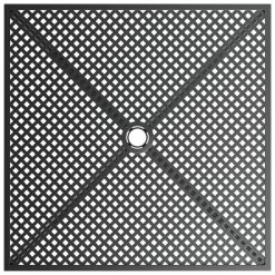 Lancaster Table & Seating Harbor Black 30" Square Outdoor Standard Height Table With Modern Legs And 2 Side Chairs 7 Lancaster Table & Seating Harbor Black 30" Square Outdoor Standard Height Table With Modern Legs And 2 Side Chairs -Zown Shop 2206520