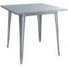 LT&S Alloy Series Lancaster Table & Seating Alloy Series 32" X 32" Charcoal Dining Height Outdoor Table