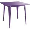LT&S Alloy Series Lancaster Table & Seating Alloy Series 32" X 32" Purple Dining Height Outdoor Table