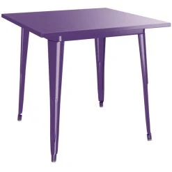 LT&S Alloy Series Lancaster Table & Seating Alloy Series 32" X 32" Purple Dining Height Outdoor Table