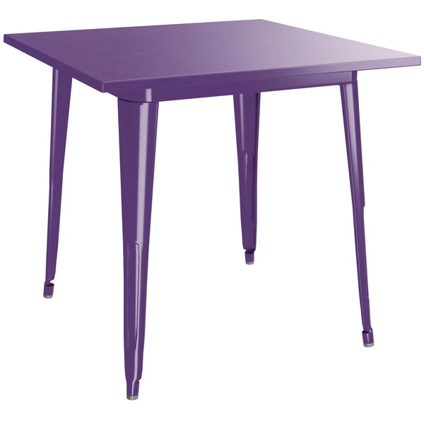 LT&S Alloy Series Lancaster Table & Seating Alloy Series 32" X 32" Purple Dining Height Outdoor Table 1 LT&S Alloy Series Lancaster Table & Seating Alloy Series 32" X 32" Purple Dining Height Outdoor Table
