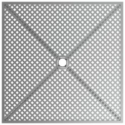 Lancaster Table & Seating Harbor Gray 30" Square Outdoor Standard Height Table With Modern Legs 5 Lancaster Table & Seating Harbor Gray 30" Square Outdoor Standard Height Table With Modern Legs -Zown Shop 2208387