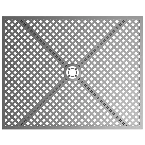 Lancaster Table & Seating Harbor Gray 24" X 30" Rectangular Outdoor Standard Height Table With Ornate Legs And 2 Arm Chairs 4 Lancaster Table & Seating Harbor Gray 24" X 30" Rectangular Outdoor Standard Height Table With Ornate Legs And 2 Arm Chairs - Image 4