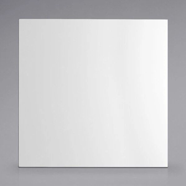 LT&S Alloy Series Lancaster Table & Seating Alloy Series 32" X 32" Distressed White Dining Height Outdoor Table With 4 Industrial Cafe Chairs 3 LT&S Alloy Series Lancaster Table & Seating Alloy Series 32" X 32" Distressed White Dining Height Outdoor Table With 4 Industrial Cafe Chairs - Image 3