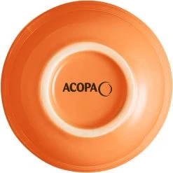 Acopa Capri 8 Oz. Valencia Orange Stoneware Bouillon Cup - 12/Pack -Zown Shop 2227772