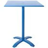 BFM Seating Beachcomber-Bali 24" X 32" Berry Powder Coated Aluminum Bar Height Outdoor / Indoor Table