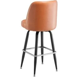 Lancaster Table & Seating Light Brown Barstool With 18.5" Wide Bucket Seat 5 Lancaster Table & Seating Light Brown Barstool With 18.5" Wide Bucket Seat -Zown Shop 2240928