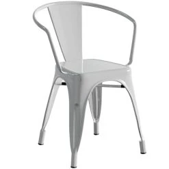 LT&S Alloy Series Lancaster Table & Seating Alloy Series 32" X 32" Silver Dining Height Outdoor Table With 4 Arm Chairs 8 LT&S Alloy Series Lancaster Table & Seating Alloy Series 32" X 32" Silver Dining Height Outdoor Table With 4 Arm Chairs -Zown Shop 2253739