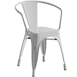 LT&S Alloy Series Lancaster Table & Seating Alloy Series 63" X 32" Silver Dining Height Outdoor Table With 6 Arm Chairs 8 LT&S Alloy Series Lancaster Table & Seating Alloy Series 63" X 32" Silver Dining Height Outdoor Table With 6 Arm Chairs -Zown Shop 2253761