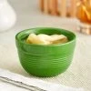 Acopa Capri 8 Oz. Palm Green Stoneware Bouillon Cup - 12/Pack