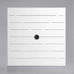 Lancaster Table & Seating 32" X 32" White Powder-Coated Aluminum Dining Height Outdoor Table With Umbrella Hole And 4 Side Chairs -Zown Shop 2276681