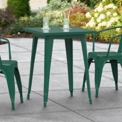 LT&S Alloy Series Lancaster Table & Seating Alloy Series 24" X 24" Emerald Dining Height Outdoor Table