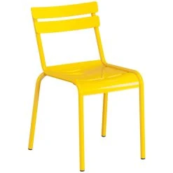 Lancaster Table & Seating 24" X 32" Yellow Powder-Coated Aluminum Standard Height Outdoor Table With Umbrella Hole And 2 Side Chairs 7 Lancaster Table & Seating 24" X 32" Yellow Powder-Coated Aluminum Standard Height Outdoor Table With Umbrella Hole And 2 Side Chairs -Zown Shop 2309951