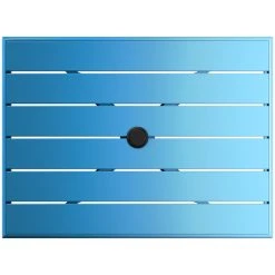 Lancaster Table & Seating 24" X 32" Blue Powder-Coated Aluminum Dining Height Outdoor Table With Umbrella Hole And 2 Side Chairs 9 Lancaster Table & Seating 24" X 32" Blue Powder-Coated Aluminum Dining Height Outdoor Table With Umbrella Hole And 2 Side Chairs -Zown Shop 2309975