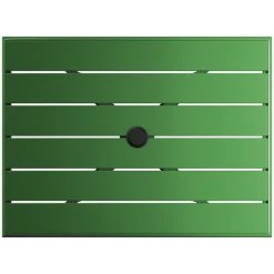Lancaster Table & Seating 24" X 32" Green Powder-Coated Aluminum Dining Height Outdoor Table With Umbrella Hole 5 Lancaster Table & Seating 24" X 32" Green Powder-Coated Aluminum Dining Height Outdoor Table With Umbrella Hole -Zown Shop 2309983