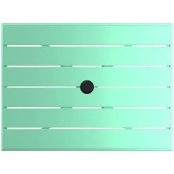 Lancaster Table & Seating 24" X 32" Seafoam Powder-Coated Aluminum Standard Height Outdoor Table With Umbrella Hole And 2 Arm Chairs 9 Lancaster Table & Seating 24" X 32" Seafoam Powder-Coated Aluminum Standard Height Outdoor Table With Umbrella Hole And 2 Arm Chairs -Zown Shop 2310007