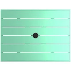 Lancaster Table & Seating 24" X 32" Seafoam Powder-Coated Aluminum Standard Height Outdoor Table With Umbrella Hole And 2 Side Chairs 9 Lancaster Table & Seating 24" X 32" Seafoam Powder-Coated Aluminum Standard Height Outdoor Table With Umbrella Hole And 2 Side Chairs -Zown Shop 2310009