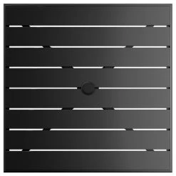 Lancaster Table & Seating 32" X 32" Black Powder-Coated Aluminum Standard Height Outdoor Table With Umbrella Hole And 4 Side Chairs 9 Lancaster Table & Seating 32" X 32" Black Powder-Coated Aluminum Standard Height Outdoor Table With Umbrella Hole And 4 Side Chairs -Zown Shop 2310029