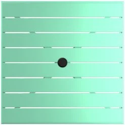 Lancaster Table & Seating 32" X 32" Seafoam Powder-Coated Aluminum Standard Height Outdoor Table With Umbrella Hole And 4 Side Chairs -Zown Shop 2310069