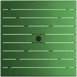 Lancaster Table & Seating 36" X 36" Green Powder-Coated Aluminum Standard Height Outdoor Table With Umbrella Hole And 4 Side Chairs -Zown Shop 2310177