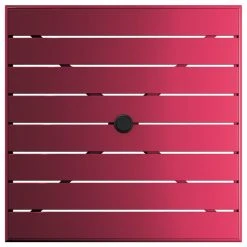 Lancaster Table & Seating 32" X 32" Sangria Powder-Coated Aluminum Bar Height Outdoor Table With Umbrella Hole And 4 Barstools 9 Lancaster Table & Seating 32" X 32" Sangria Powder-Coated Aluminum Bar Height Outdoor Table With Umbrella Hole And 4 Barstools -Zown Shop 2342602