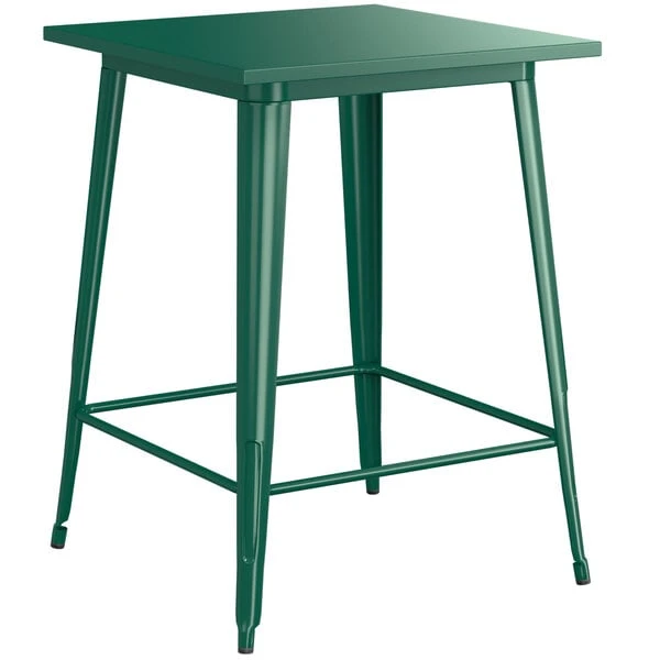 LT&S Alloy Series Lancaster Table & Seating Alloy Series 32" X 32" Emerald Outdoor Bar Height Table 2 LT&S Alloy Series Lancaster Table & Seating Alloy Series 32" X 32" Emerald Outdoor Bar Height Table - Image 2