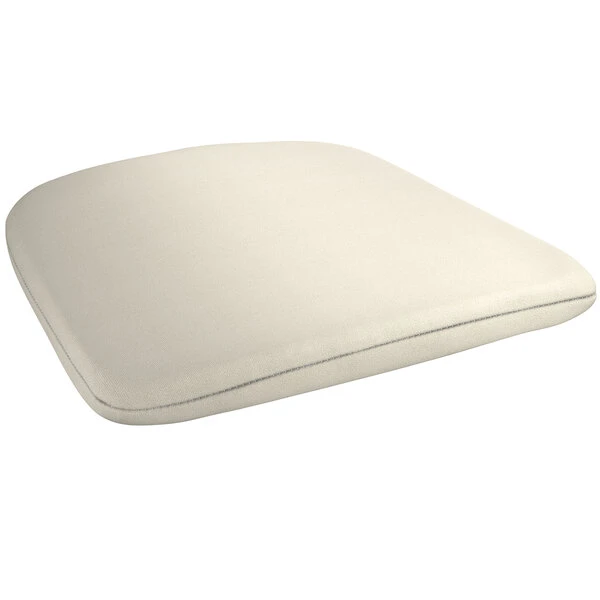 LT&S Alloy Series Lancaster Table & Seating Alloy Series Black Stackable Metal Indoor / Outdoor Industrial Cafe Chair With Vertical Slat Back And Tan Fabric Magnetic Cushion 5 LT&S Alloy Series Lancaster Table & Seating Alloy Series Black Stackable Metal Indoor / Outdoor Industrial Cafe Chair With Vertical Slat Back And Tan Fabric Magnetic Cushion - Image 5