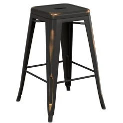 LT&S Alloy Series Lancaster Table & Seating Alloy Series Distressed Copper Metal Indoor Industrial Cafe Counter Height Stool With Natural Wood Seat 5 LT&S Alloy Series Lancaster Table & Seating Alloy Series Distressed Copper Metal Indoor Industrial Cafe Counter Height Stool With Natural Wood Seat -Zown Shop 2431541