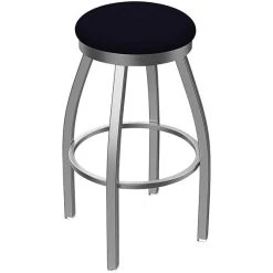 Holland Bar Stool Swivel Stainless Steel Outdoor Bar Stool With Breeze Sapphire Seat
