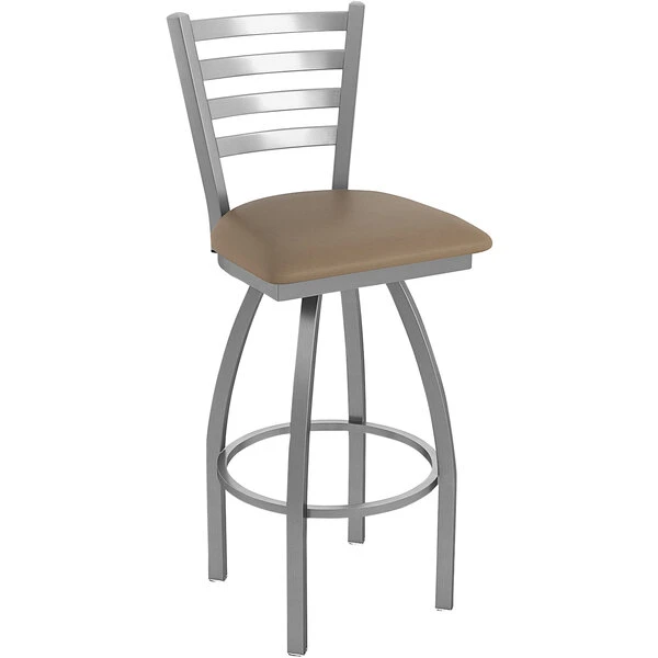 Holland Bar Stool Ladderback Swivel Stainless Steel Outdoor Bar Stool With Breeze Farro Seat 1 Holland Bar Stool Ladderback Swivel Stainless Steel Outdoor Bar Stool With Breeze Farro Seat