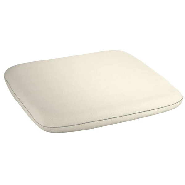 LT&S Alloy Series Lancaster Table & Seating Alloy Series Metal Clear Coat Counter Height Indoor Barstool With Tan Magnetic Fabric Cushion 4 LT&S Alloy Series Lancaster Table & Seating Alloy Series Metal Clear Coat Counter Height Indoor Barstool With Tan Magnetic Fabric Cushion - Image 4