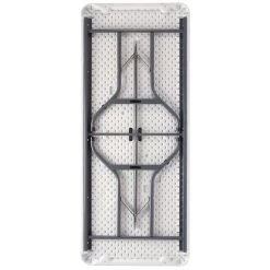Lifetime Folding Table, 30" X 72" Plastic, White Granite - 2901 7 Lifetime Folding Table, 30" X 72" Plastic, White Granite - 2901 -Zown Shop 800127