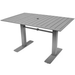 BFM Seating South Beach 32" X 48" Outdoor / Indoor Rectangular Tabletop And Table Base