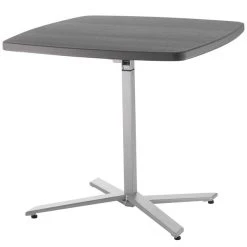 National Public Seating NPS Cafe Time Adjustable Height Table, 30" - 42" - CTT3042